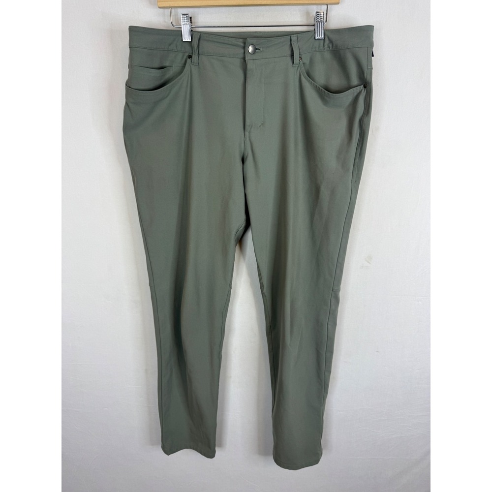Lululemon ABC Pants Classic Warpstreme Sage Green 36x32 Stretch